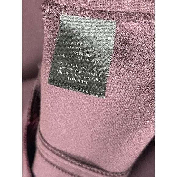 Lafayette 148 New York Womens Dress Medium Purple Eggplant‎ Office Career Fall - Picture 7 of 7